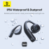 Baseus Eli 10i Fit Open-Ear TWS Earbuds – Bluetooth 5.4, 16.2mm Drivers, 45H Battery, Multipoint, IPX54, Black